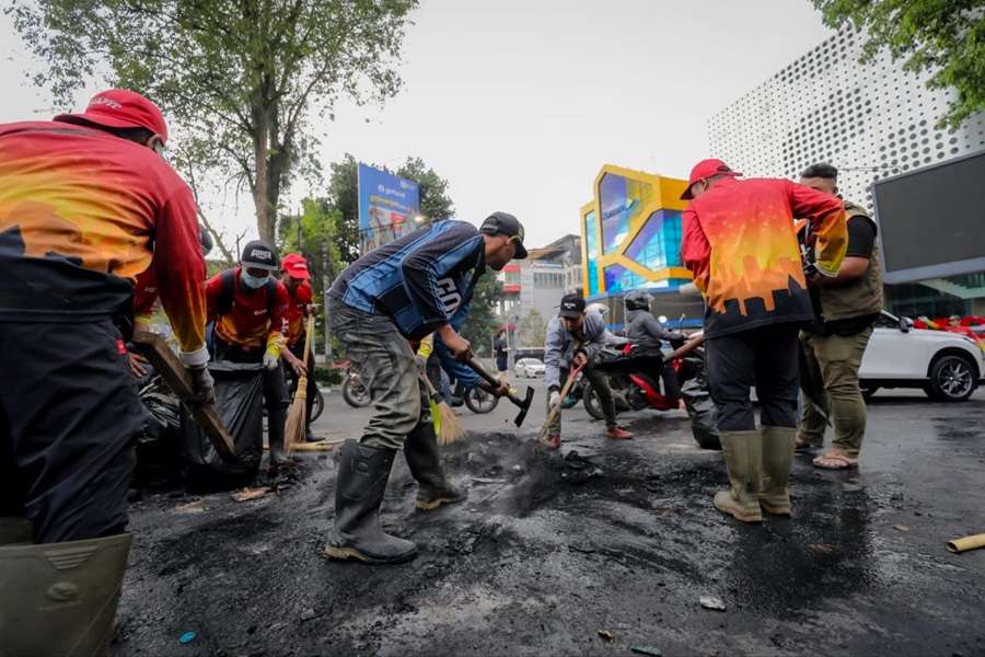 Bandung Tuntaskan Lima Ruas Jalan Utama, Penataan Koridor Wisata Terus Dikebut