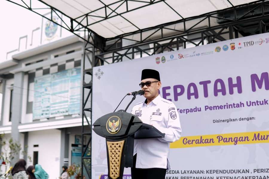 Pemkab Ciamis Hadirkan PEPATAH MANIS di Sukamantri: Dekatkan Layanan Publik, Stabilkan Pangan, hingga Pesan “3A” Bupati